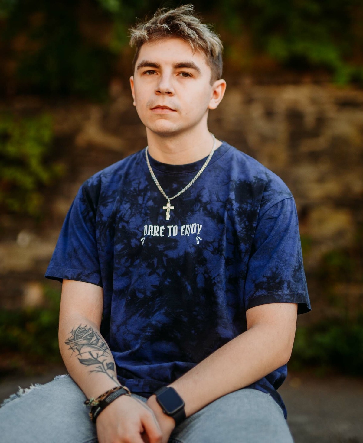 Royal Blue Enjoy | Tee