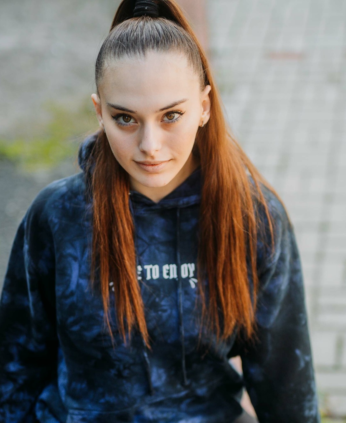 Royal Blue Enjoy | Hoodie