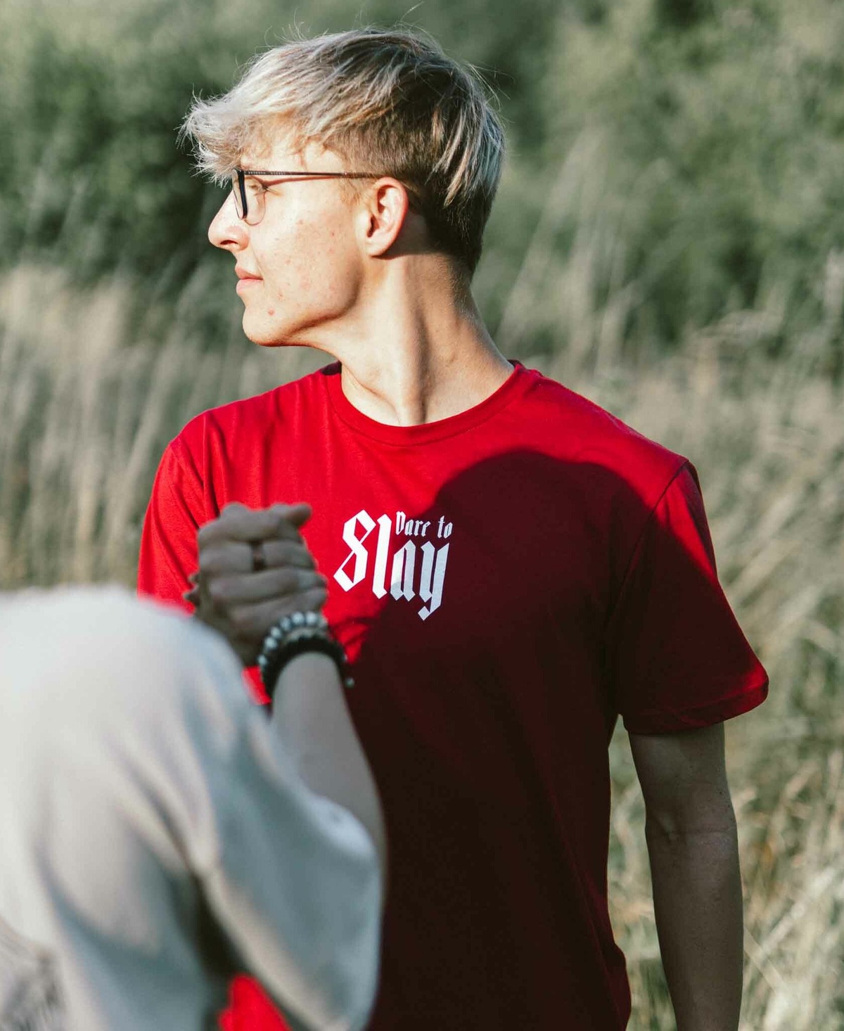 DARE TO SLAY | RED TEE