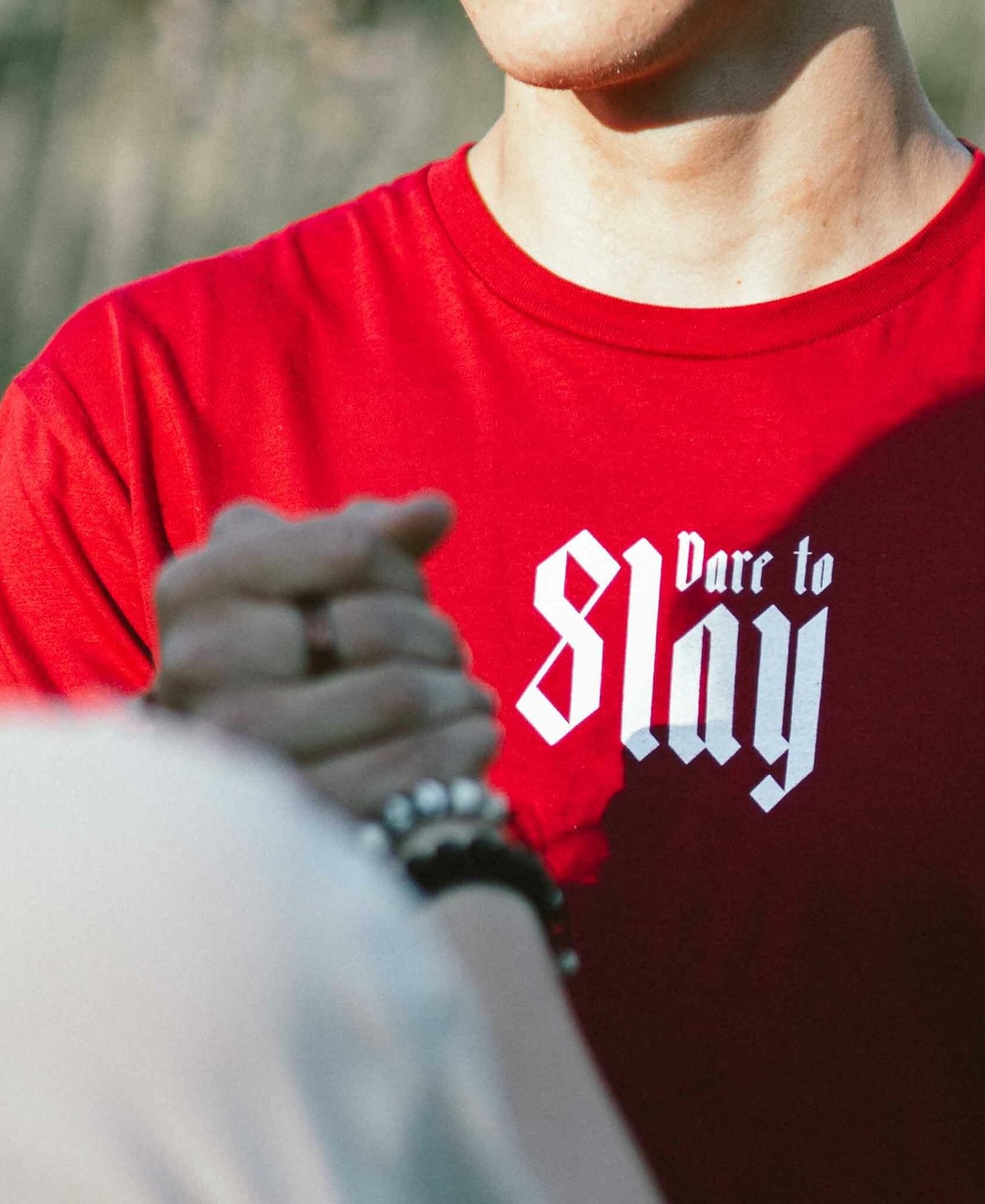 DARE TO SLAY | RED TEE