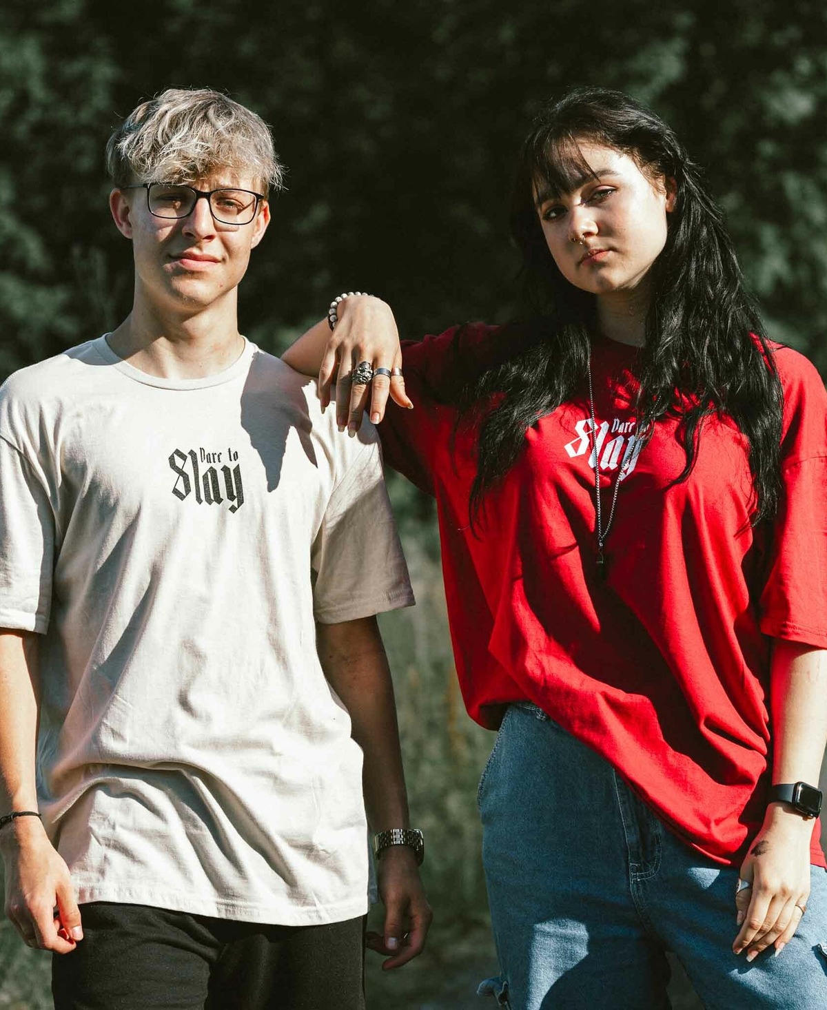 DARE TO SLAY | RED TEE